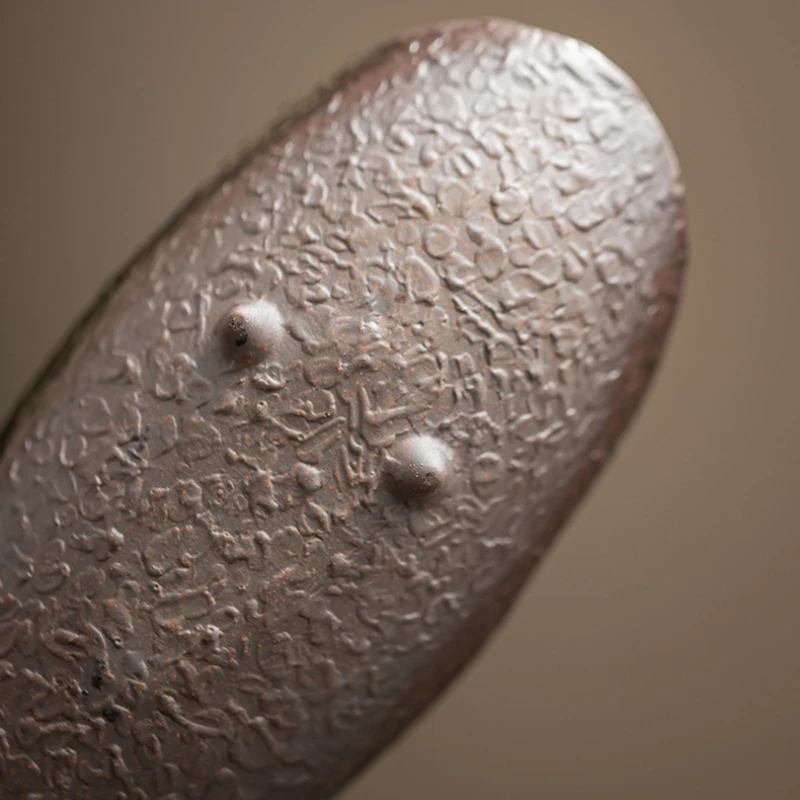 Coarse Pottery Maple Leaf Tea Scoop Boutique Tea Infuser Spoons Chahe Shovel Appreciation Ladle Chinese Tea Set Supplies Craft