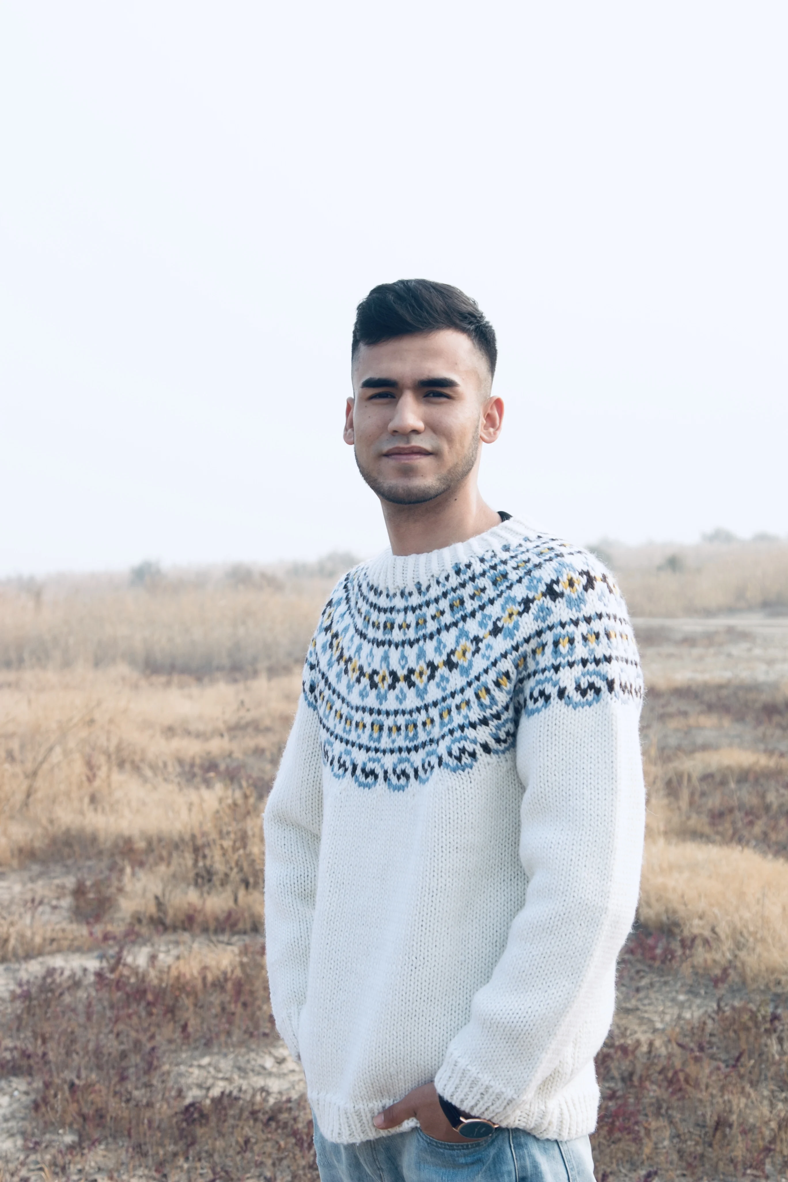 

Женский вязаный пуловер ручной работы, теплый свитер оригинального дизайна в винтажном стиле с изображением яркого острова из 100% шерсти, осень-весна