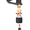 High Pressure Water Gun with 360° Swivel Nozzle, Durable Plastic, Brass and plastic Connectors, Anti-Tangle Car Wash Adapter 1