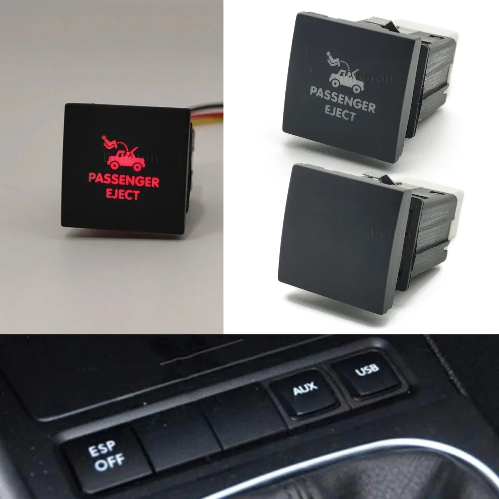 Car-Power-ON-OFF-Switch-Passenger-EJECT-Switch-Push-Button-with-Wire ...