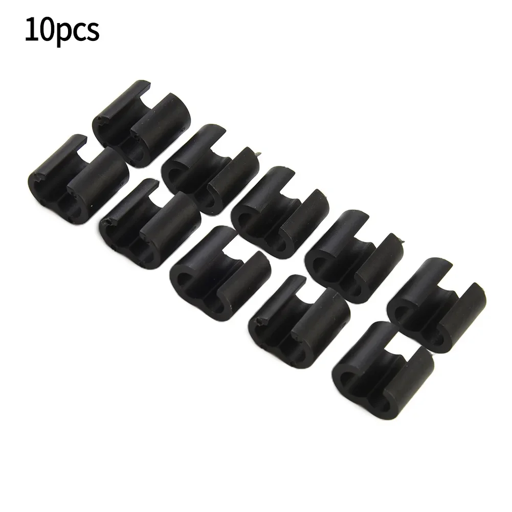 

10pcs MTB Road Bike Hydraulic Disc Brake Shift Cable Guide Hose Frame Fixture Universal Cable Guide Plastic Clips Disc Brake