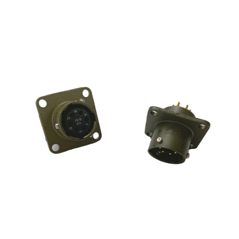 Conector Impermeável da Tomada da Aviação Núcleo de Pinos Pt06e106s p Sênior Pt02e-10-6p s pt 26482 Mil Pt06e 10-6s 10-6s 10-6 p - Imagem 3