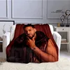 Latin singer Romeo Santos blankets Flannel Warm blanket soft and comfortable blanket picnic blankets bed linings birthday gift 2