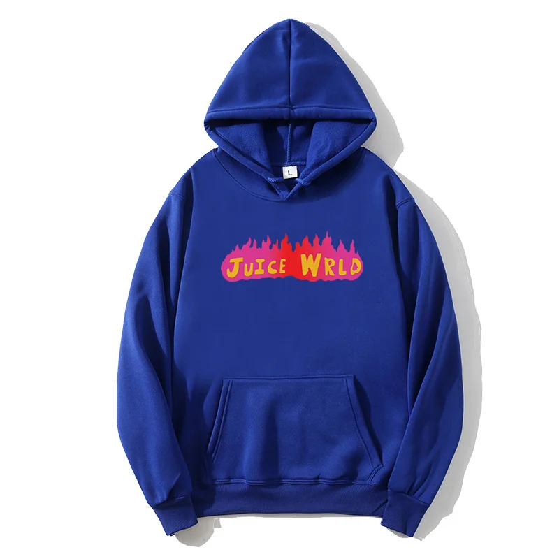 2022 red flame J UICEWrld hoodie 