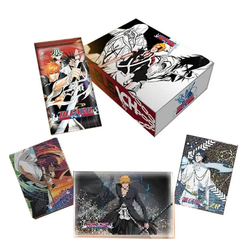 Commerci All'Ingrosso Bleach Memorial Collection Cards Booster Box Puzzle 3D Zr Cp Ssr Anime Table Playing Game Board Cards
