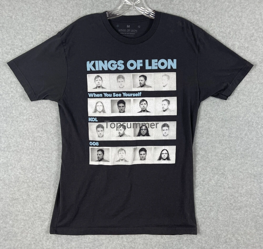 

Kings Of Leon When You See Youurself 2021 Tour T Shirt Size M Black