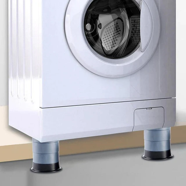 Almohadillas antivibración para lavadora, soporte para lavadora, soporte  para secadora, antideslizante, suministros para el hogar, 4 piezas -  AliExpress