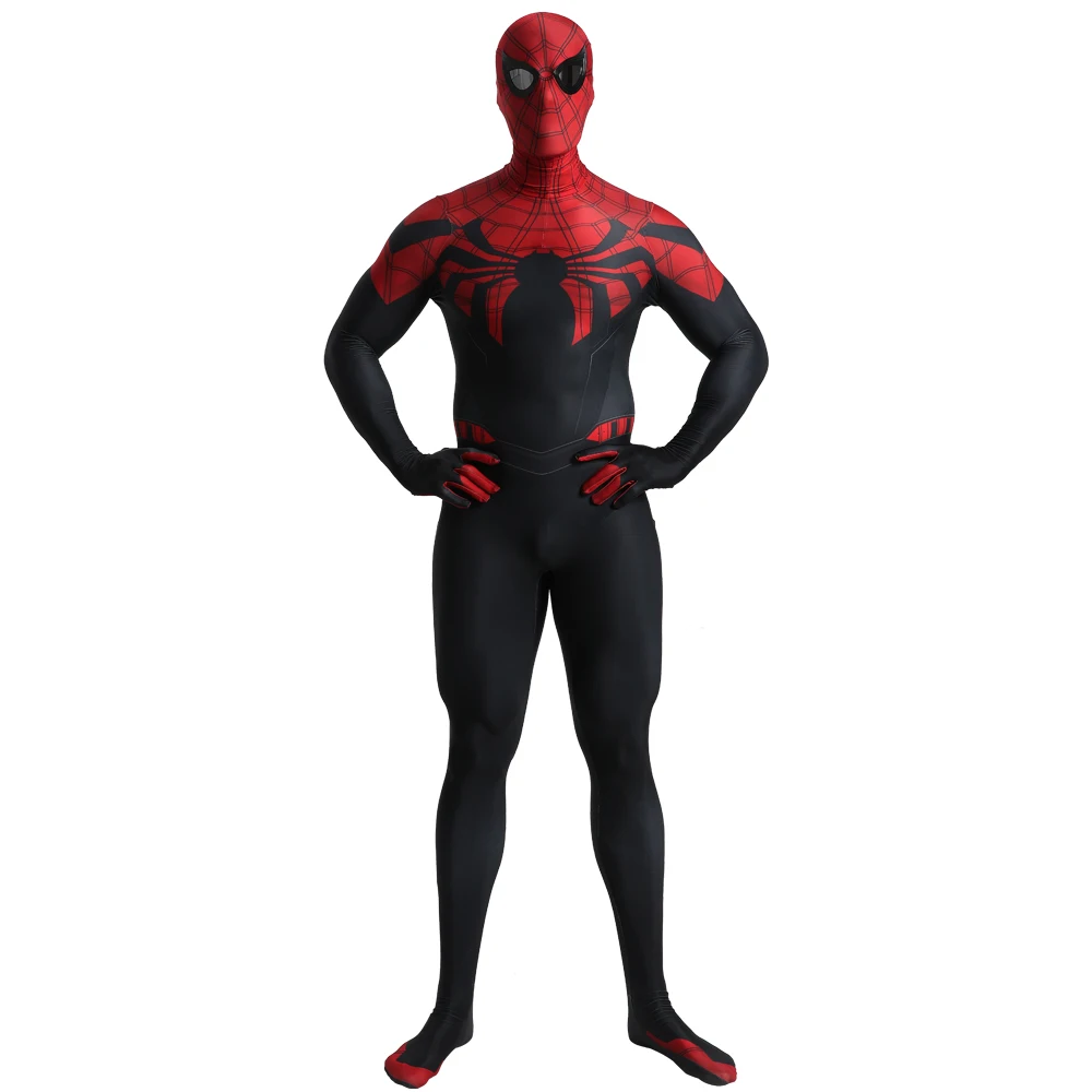

Superior Spiderman Cosplay Superhero 3D Printed Spandex Bodysuits Zenzai Suit Superior Spiderman Costume Halloween Outfits