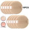 Borla de maquillaje redonda profesional: Pack 5/10 Pcs Suave | Emoape