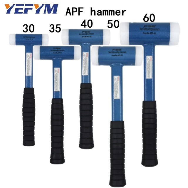 Double Face Tap Nylon Hammer 30mm-60mm For Multifunctional hand tool hard  plastic and Non Slip Plastic handle diameter tools - AliExpress