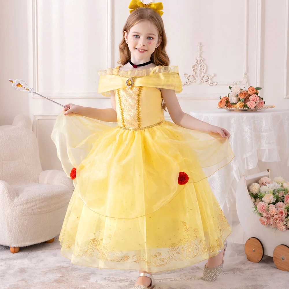 Yellow Belle's Gown In Beauty And The Beast Beauty And The