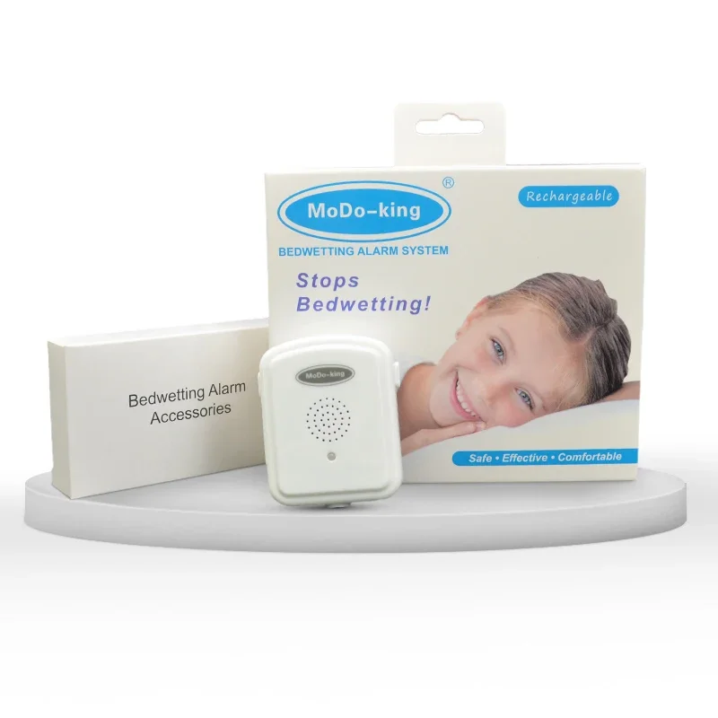 MoDo-king Latest Version Rechargeable Bedwetting Enuresis Alarm For Baby Boys Kids Nocturnal Enuresis MA-109