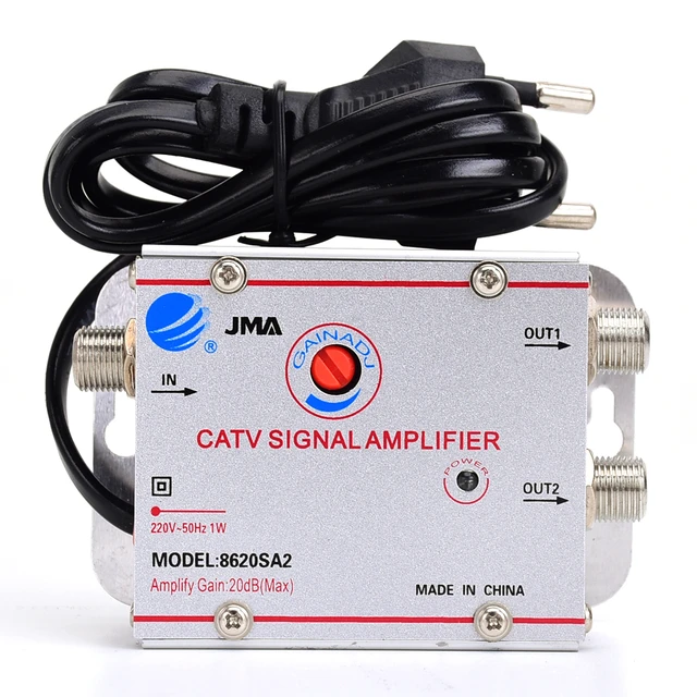 Amplificador de señal de TV Digital por Cable, equipo de TV aplicable a TV  por Cable analógico/TV por Cable Digital/onda de tierra/antena exterior -  AliExpress