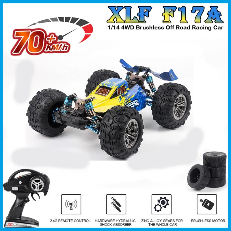 

F17/f16 2,4g 70 км/ч 4wd Радиоуправляемый автомобиль Профессиональный гоночный автомобиль бесщеточный Электрический высокоамортизирующий скоростной шасси игрушка для внедорожного дрифта