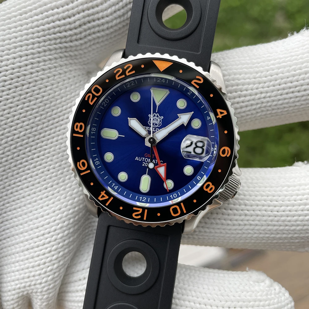 機械式腕時計 MOD NH35 自動巻ダイバーズ