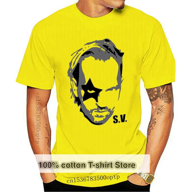 Nuova T-Shirt Sven Vath Dj T-Shirt Disco Bianco Jokey Music Techno House Discotheque