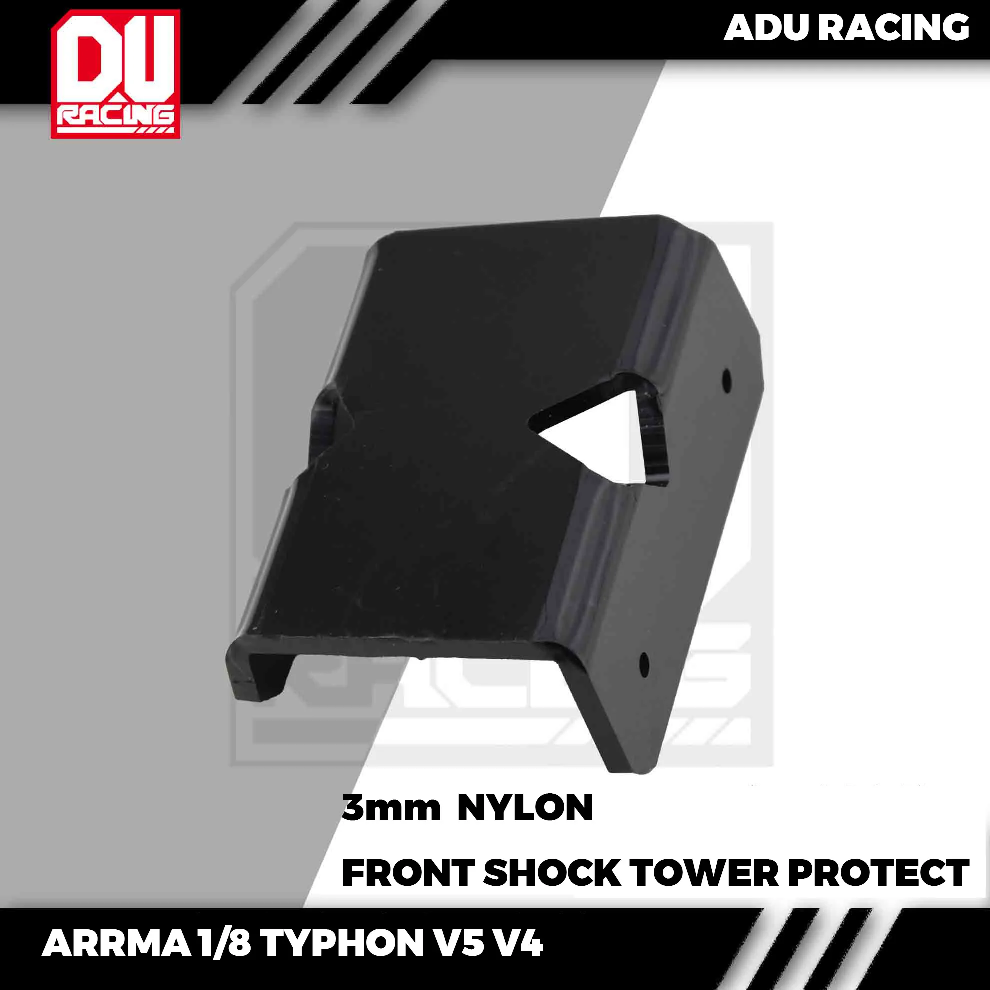 ADU RACING SHOCK TOWER PROTECT for ARRMA 1/8 TYPHON V5 V4 RTR rc car parts