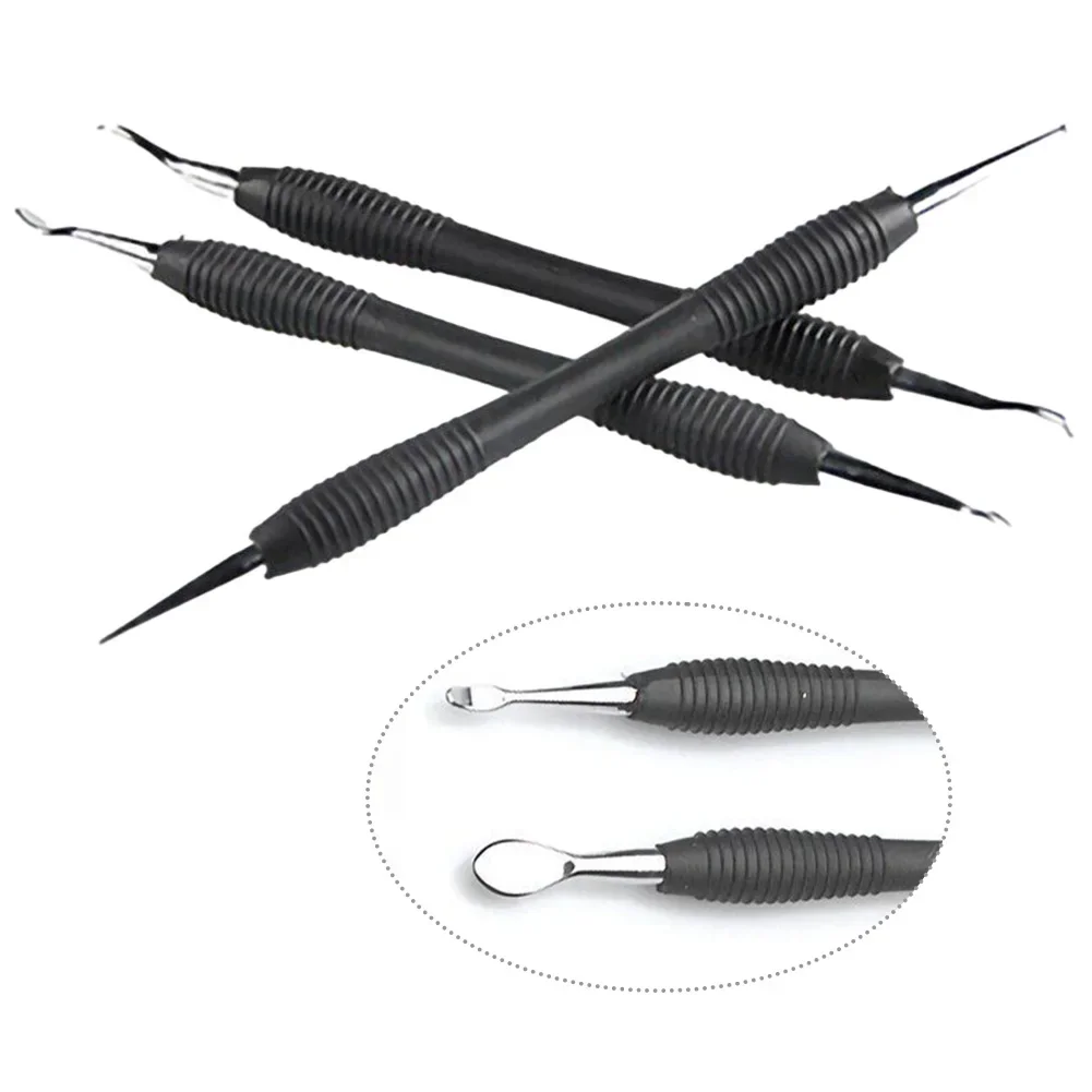 Leather Carving Press DIY Handmade Leather Art Carving Tool Scribing Tools Kit for Press Rub/Edge