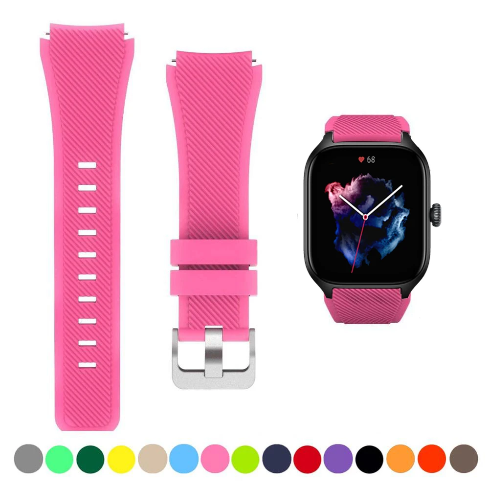 Silicone Strap - Premium 20mm/22mm Watch Band Replacement