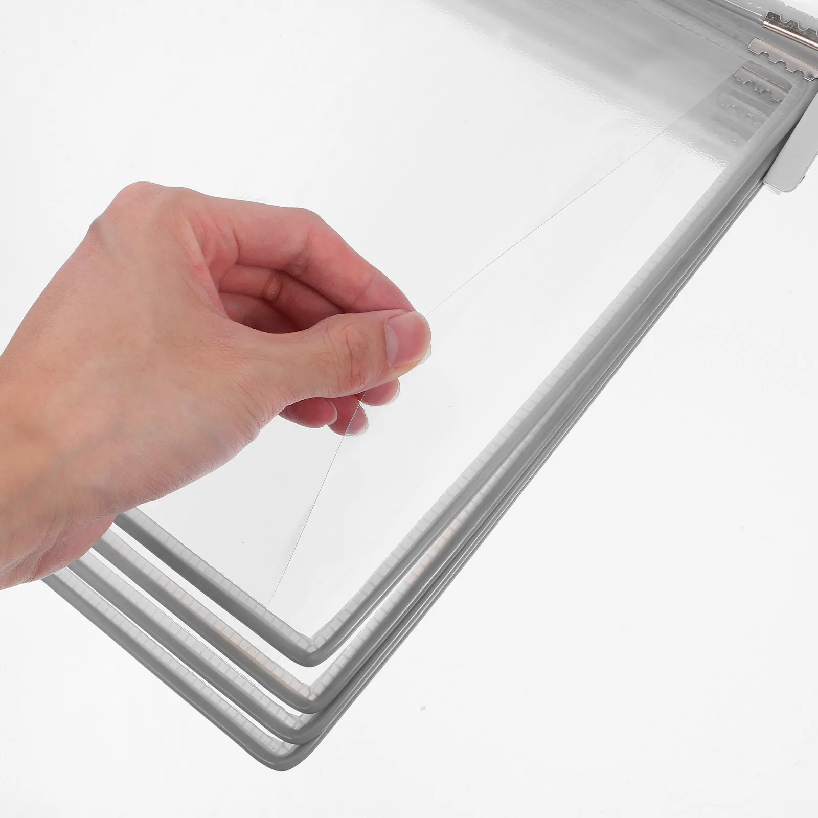 벽걸이 파일 정리함 A4 공간 절약 문서 홀더 사무실 교실 벽걸이 파일 홀더 디스플레이 랙 문서 정리함