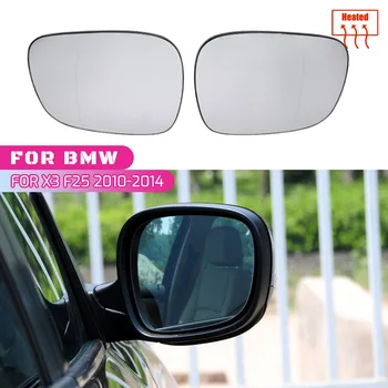Side Mirror  For BMW X1 E84 2009-2015 For BMW X3 F25 2010- Heated glass Wing Rear Mirror Glass Replacement 1