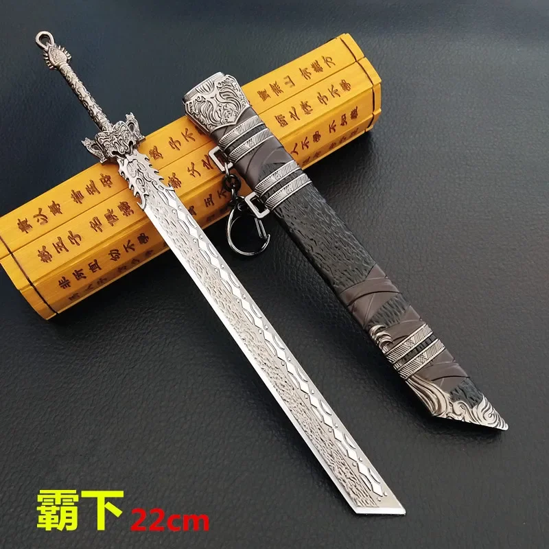 Mo Dao Zu Shi Anime Sword Simulation Weapon Keychain Collection Model Wei Wuxian Yi Ling Lao Zu Lan Wangji Desk Decor anime sword keychain