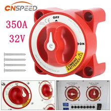 CNSPEED 배터리 로터리 스위치 아이솔레이터, 발전기 필드 분리, 자동차 트럭 선박 스피드보트용, 12V-32V 350 Amp E 시리즈