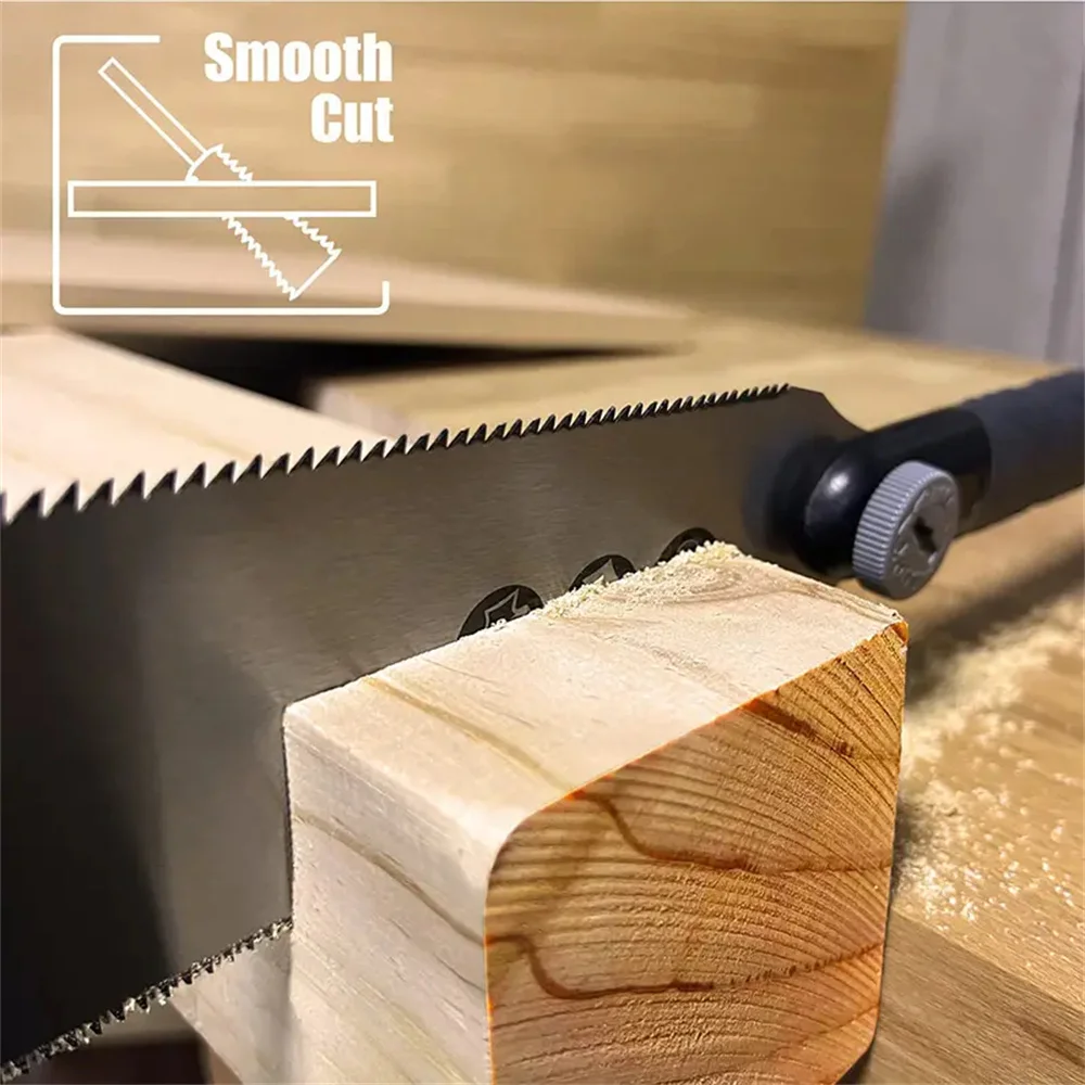 10 Inch Durable Japanese Pull Saw SK-5 Steel Blade Double Sided Saw Cutter High Quality Woodworking Hand Tool hand saw