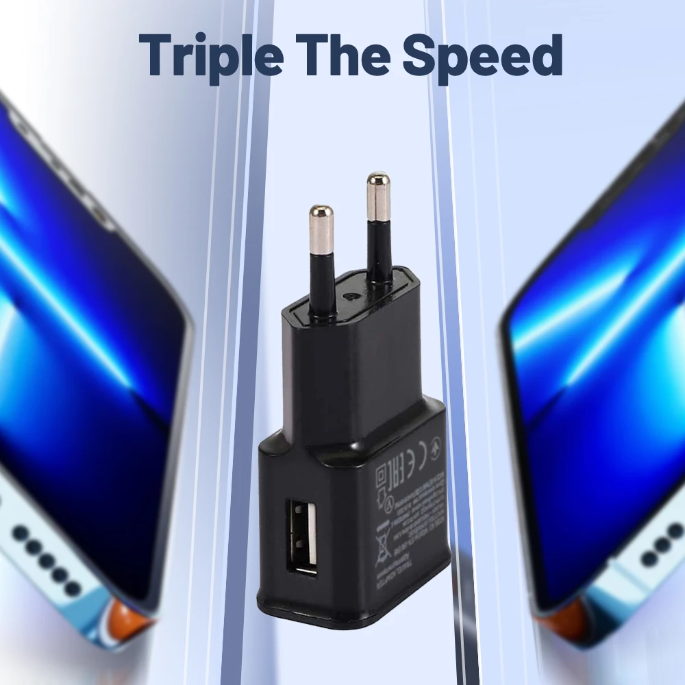 5W USB Wall Charger Power Supply 5V 1A Universal Portable Travel Power Compatible With Samsung iPhone