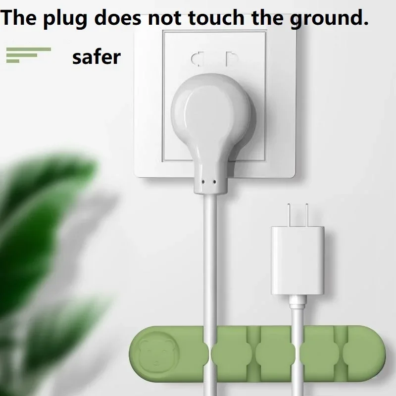 Cable Holder Desk Tidy Organizer Cord Protector Cable Holder for Table Cute Cable Holder ZMLXQ03 5
