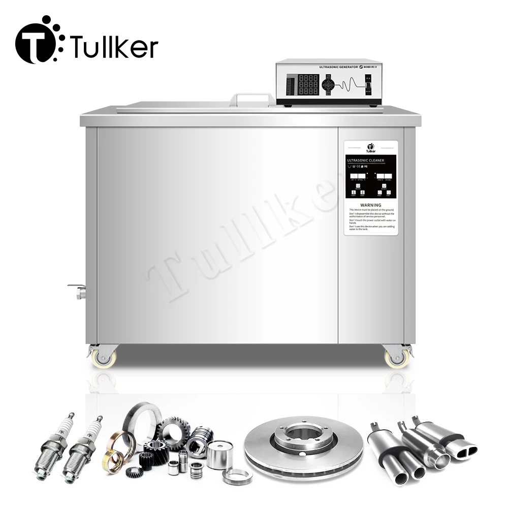 360L Industrial Ultrasonic Cleaning Machine Bath Power Time Heat Adjustment Ultrasound Cleaning Range Hood Filter Sonic Washer