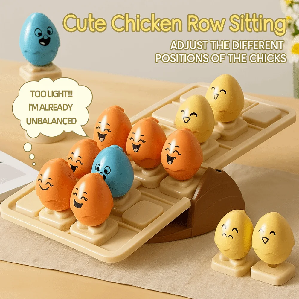 Egg Egg Balance Board Game Interactive Counting Tree Parent-child Interactive Tabletop Game Leisure Time Trend