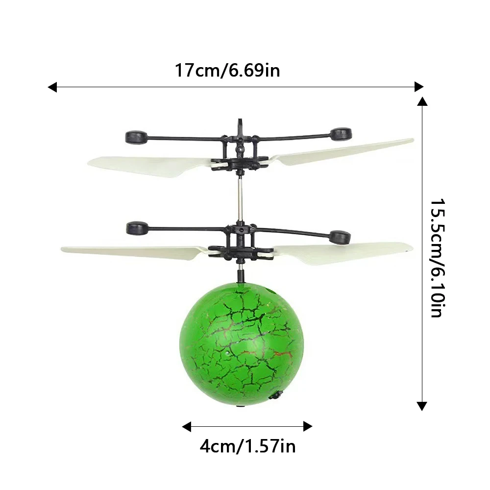 Flying Ball Boomerang Fly Orb Magic With LED Lights Drone Kids Toys Hover Ball Nova Orb Flying Spinner Fidget Family Toys Gifts 6
