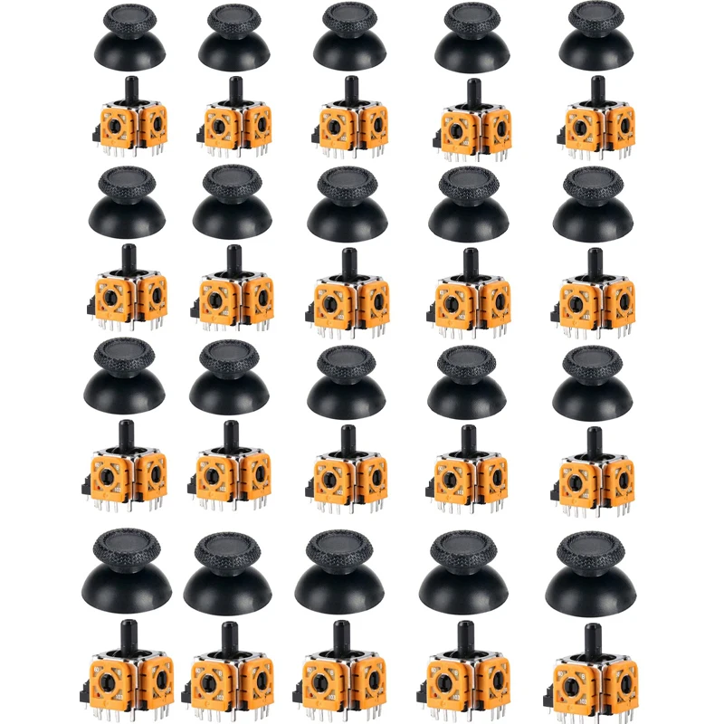 20 Set Per Playstation 5 Controller Ps5 3D Analog Thumb Stick Sensor Module Potenziometro Con Thumbsticks Mushroom Caps Grips