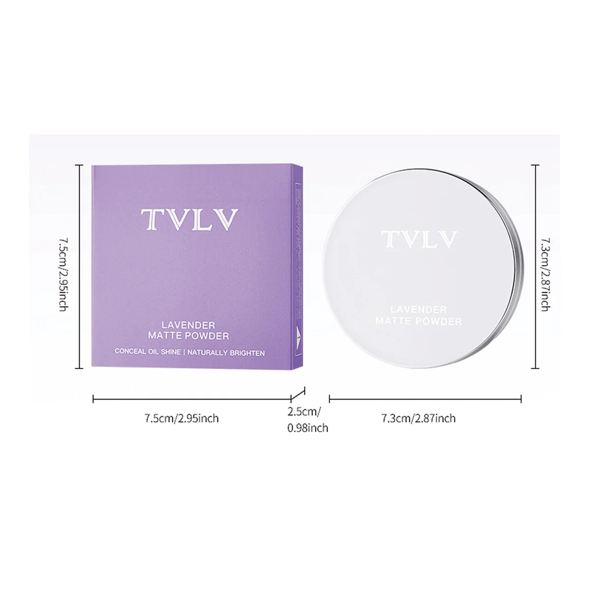 Waterproof Violet Cream powder Natural Stick Facial Long term Oil Control Easy Apply Makeup Powder Cosmetics 6 Waterproof Violet Cream powder Natural Stick Facial Long term Oil Control Easy Apply Makeup Powder Cosmetics 6