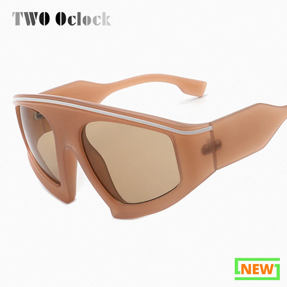 

Unique Y2K Oversized Sunglasses Women Men Trend Goggle Sports Sun Glasses Retro Big Large Shades Female Mirror De Sol Oculos