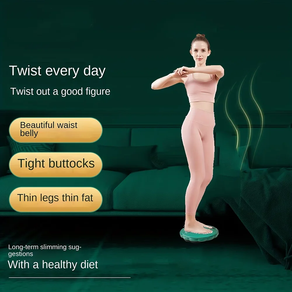 LCD Electronic Anti Slip Torque Wheel Torque Training Board with Base Silent Anti Slip Professional Fitness Bodybuilding Tool