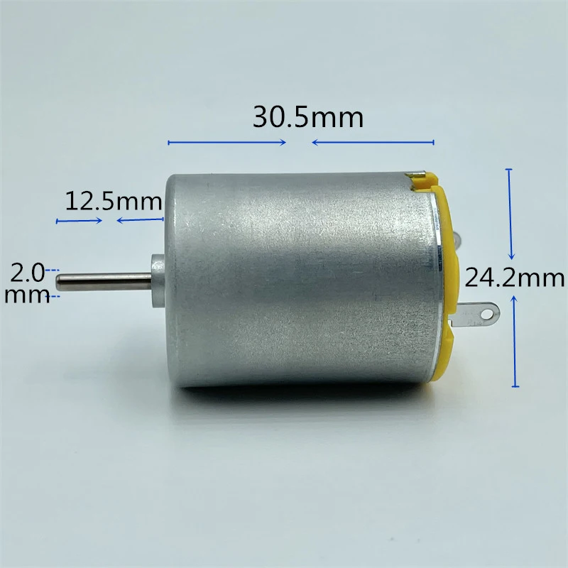 Moteur RC 280SA-20120 2.0mm Arbre 3-12V pour Modélisme