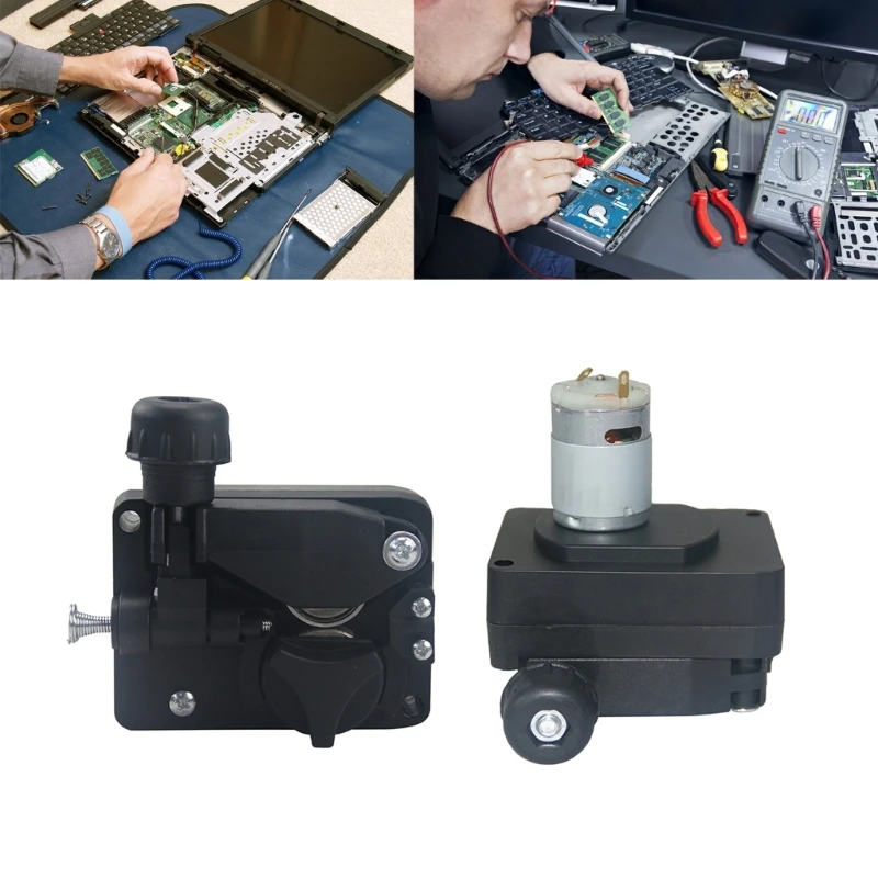 

DC12V/24V Mini Wire Feeder Motor Soldering Assistant for MIG Welding Machine Wire Feeding Assembly Machine Accessories