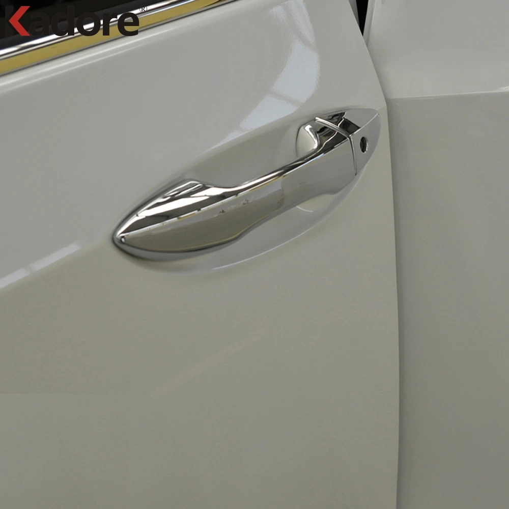 For Toyota Corolla E170 2013 2015 2016 2017 2018 Chrome Door Side Handle Cover Trim Exterior