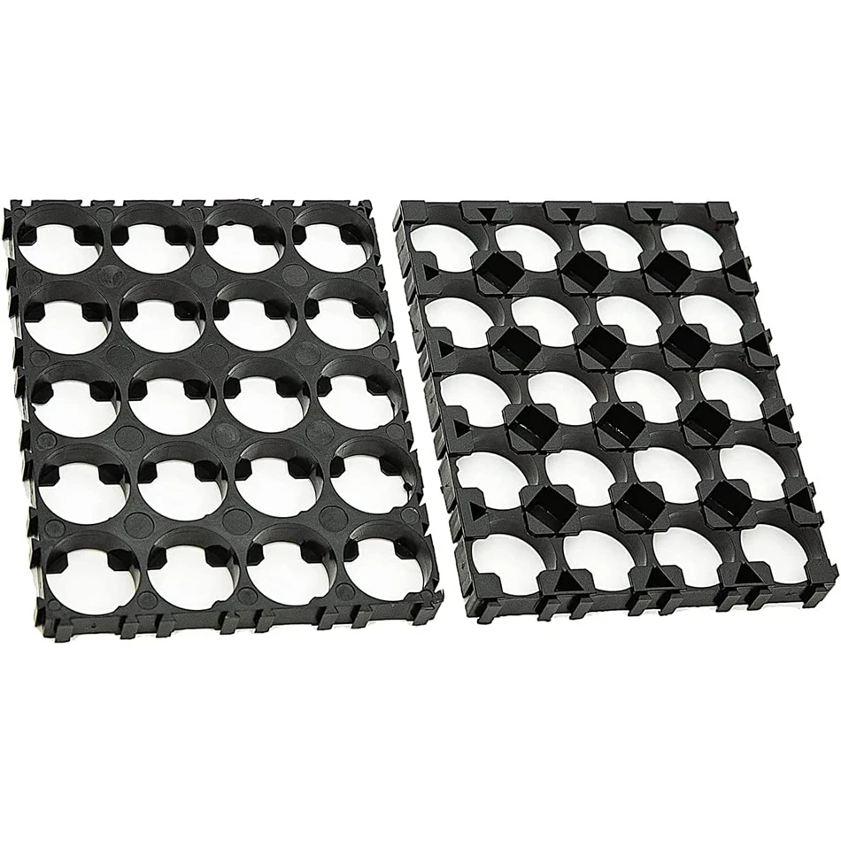 18650 배터리 플라스틱 거치대 브래킷, 4x5 셀 스페이서, 18650 배터리 방열 쉘 팩, 플라스틱 열 고정, 4x5 셀 스페이서, 300 개