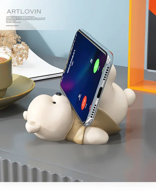 Support De Téléphone Portable Pour Chats, Mignon Chat Support