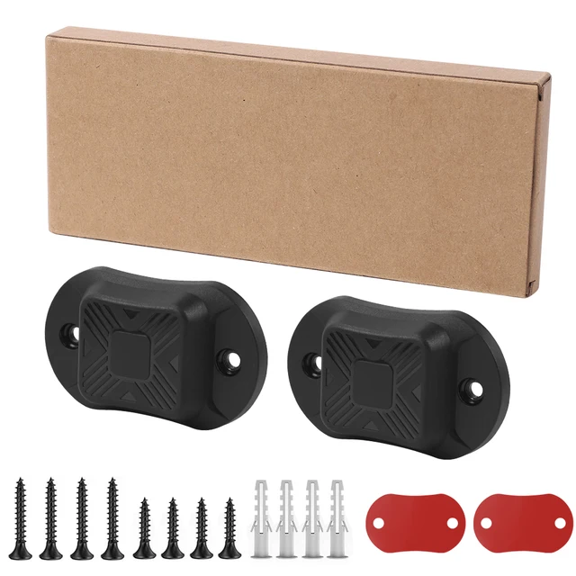 Suporte magnético para arma para veículo com classificação de 21 kg.  Suporte magnético de pistola tática para carro, caminhão, casa, embaixo da  mesa, parede, seguro. Acessórios universais revestidos de borracha para  esconder