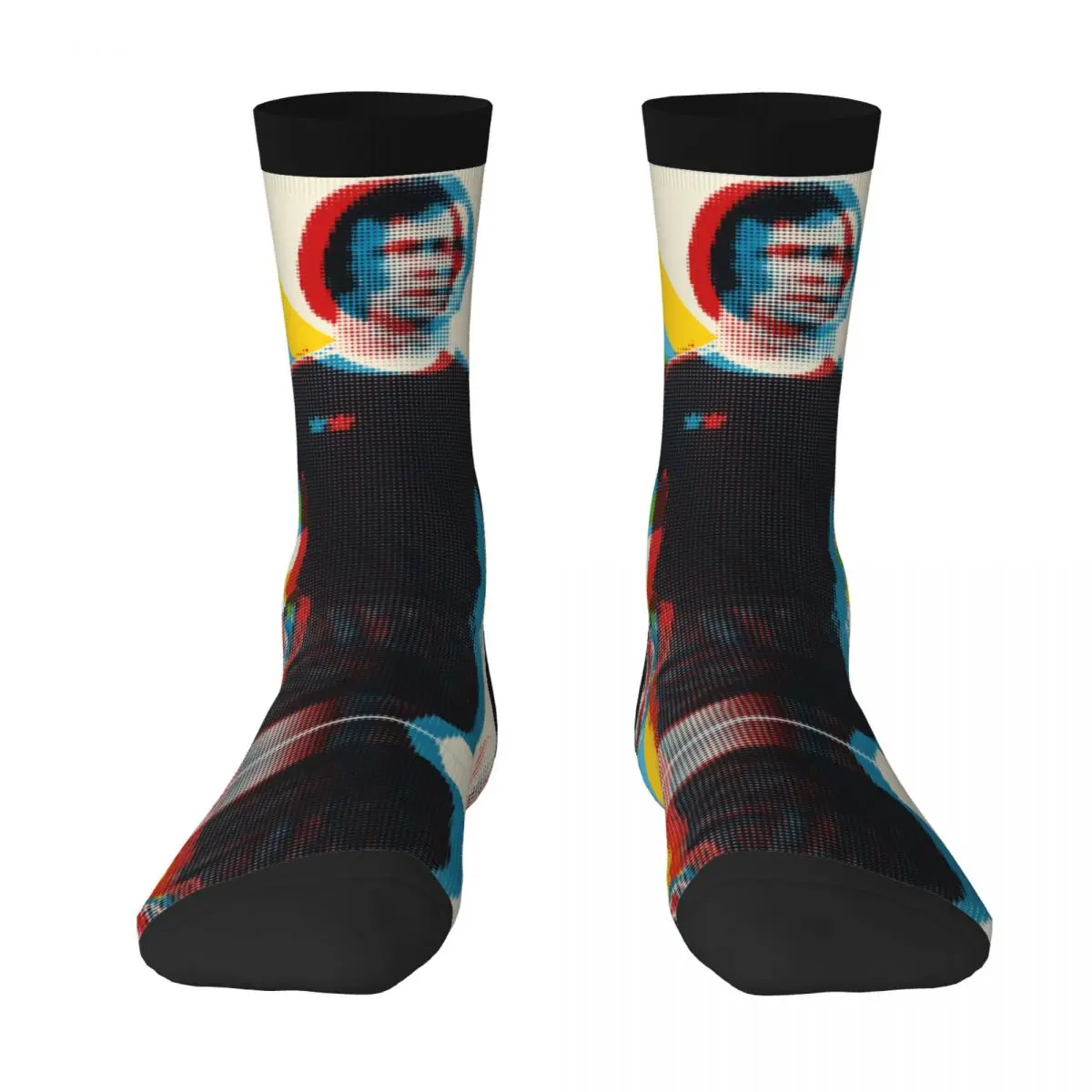 

Germany 6 Franzs And Beckenbauers Socks Unique BEST TO BUY Funny Novelty Color contrast Blanket roll Elastic Stockings
