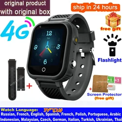 4G Waterproof Smart Kids Watch with GPS & Video Call Capability - Global version (With more strap)