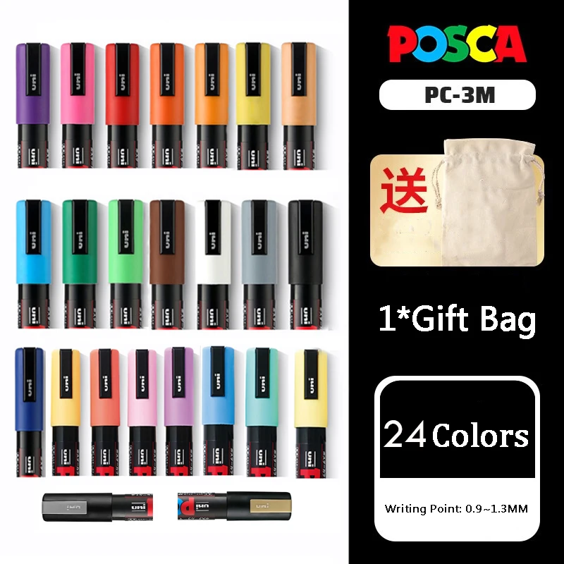 PC-3M 24 Colors Mix