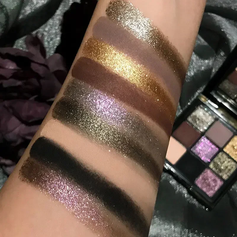 Nuova Palette Di Ombretti A 9 Colori Punk Smokey Palette Di Ombretti A Colori Freddi Smokey Nude Eye Pigmenti Trucco Cosmetici