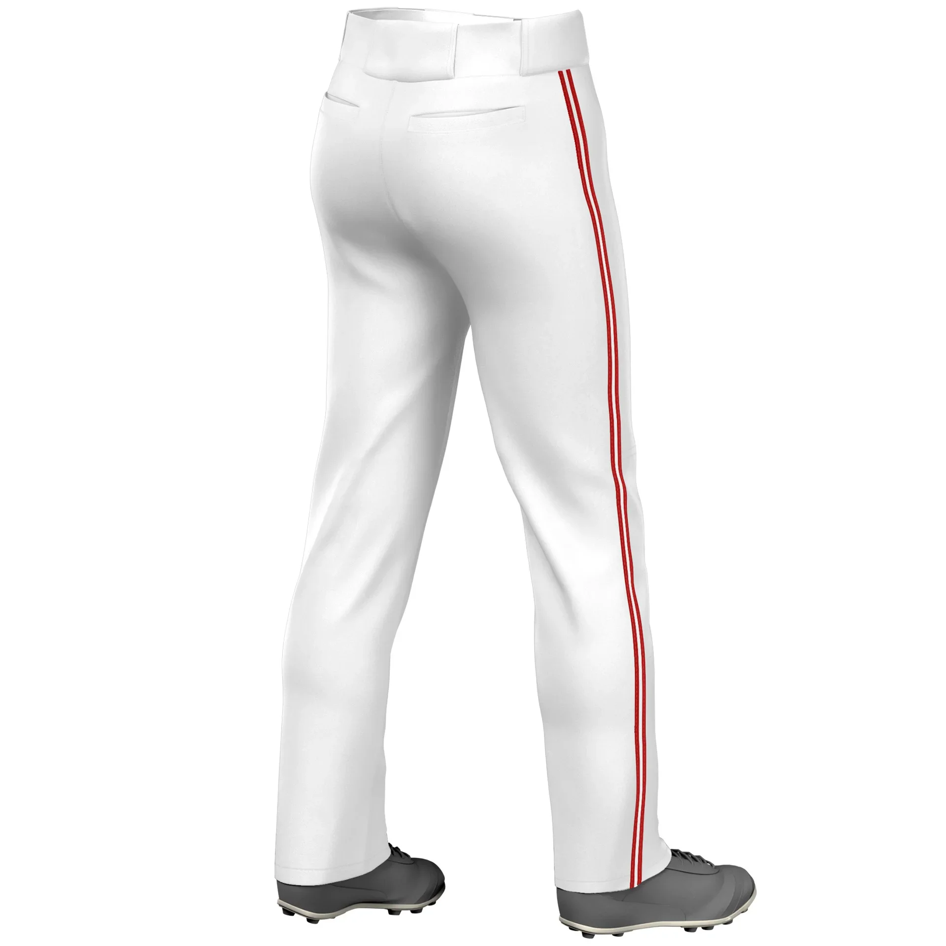 High Quality Personalized Baseball Pants with Team Emblem Large Size Softball Pants Polyester Fiber Sports Wear from China
