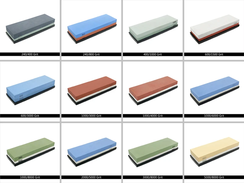 Description Picture 5 of itemProfessional Grindstone Set, Wooden Base Angle Guide Plate Polishing Set, Grit240 - 8000