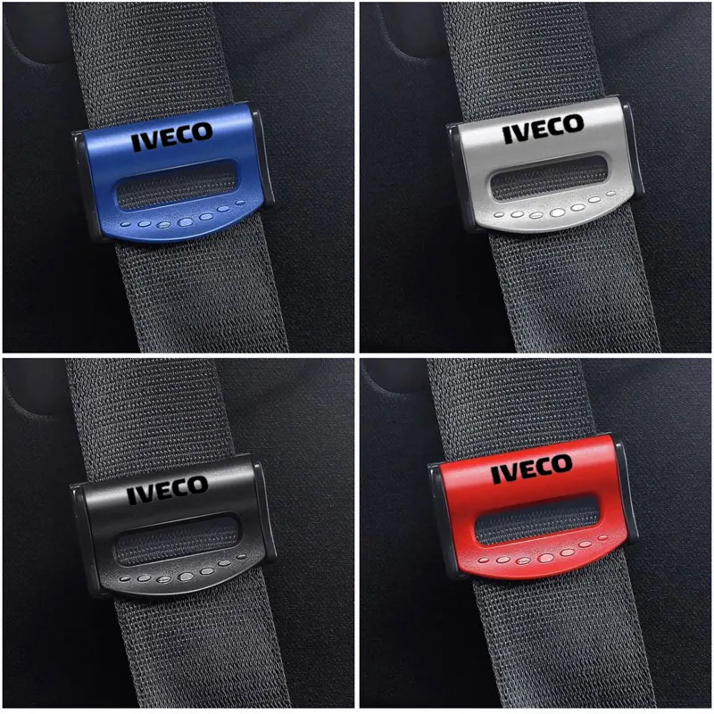 Car Safety Belt Clip Seatbelt Fixed Adjustment Limiter Interior Decoration For Iveco Daily IV V VI Van EcoDaily car accessories seat belt clip car seat belt accessory